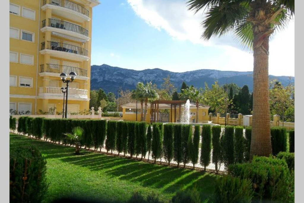 LOVELY APARTMENT DENIA, piscina, jacuzzi, pádel, parking Esterno foto