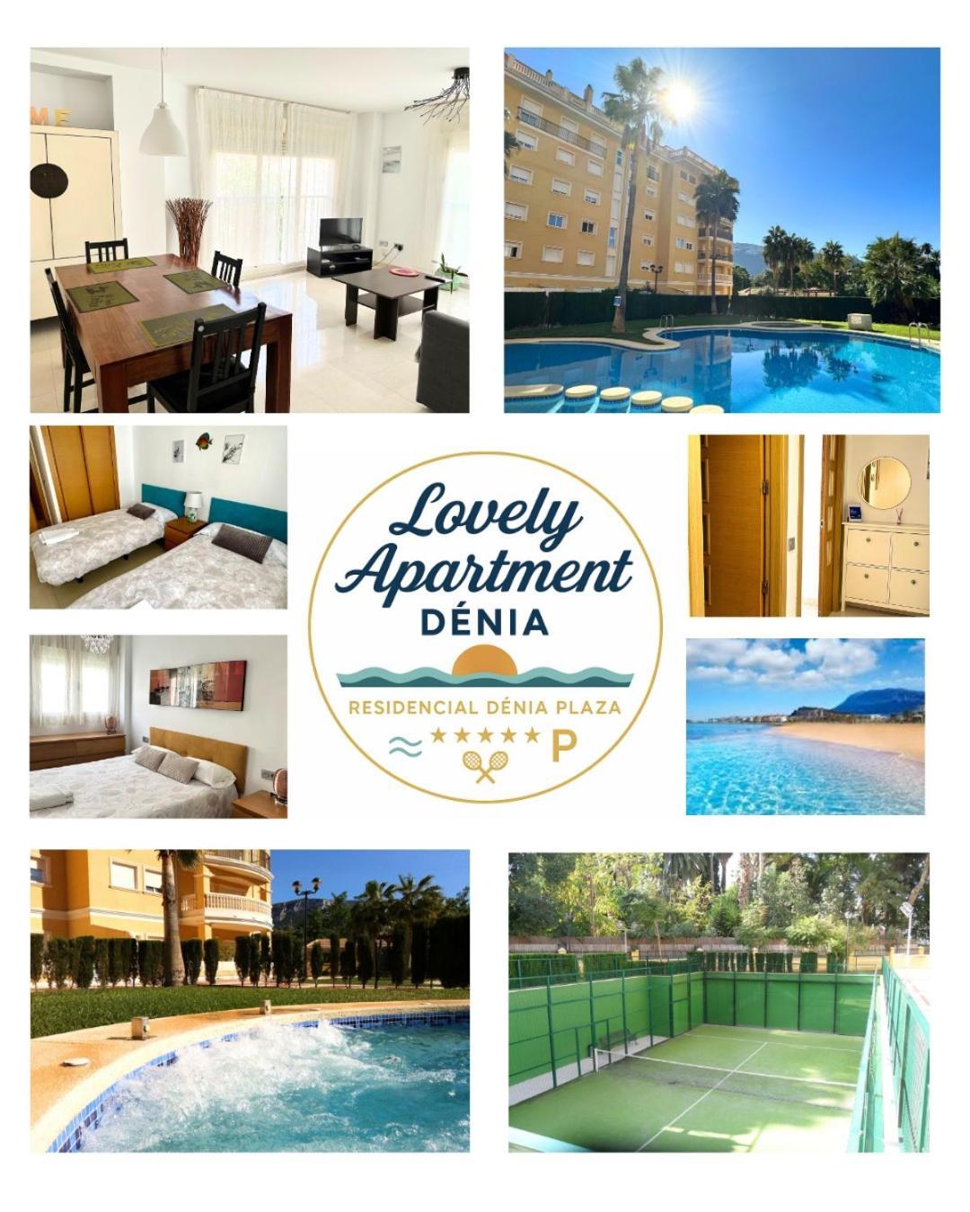 LOVELY APARTMENT DENIA, piscina, jacuzzi, pádel, parking Esterno foto